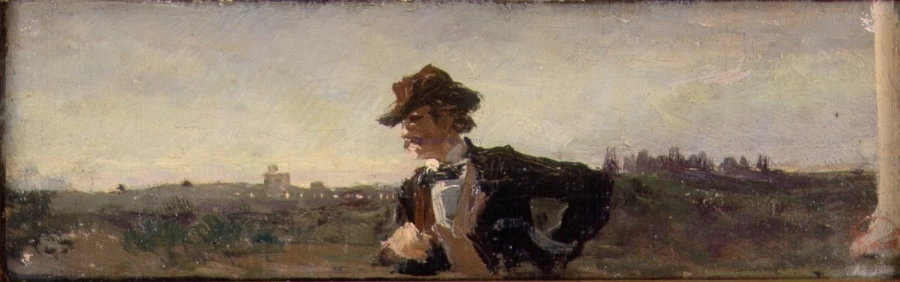 Ritratto del pittore Simonetti - Palazzo Fortuny, precedentemente Palazzo Pesaro degli Orfei